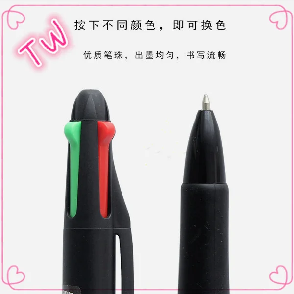 New trends guangzhou stationery promotional best quality advertising black plastic ballpoint pen eraser for office use152