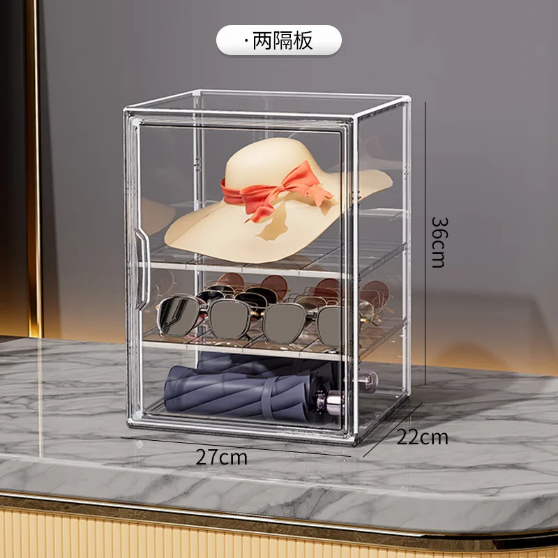 X large 3 Packs stackable Magnetic Door Acrylic Display Case Purse Clear Handbag Purse Storage Organizer for Closet Wallet Hats