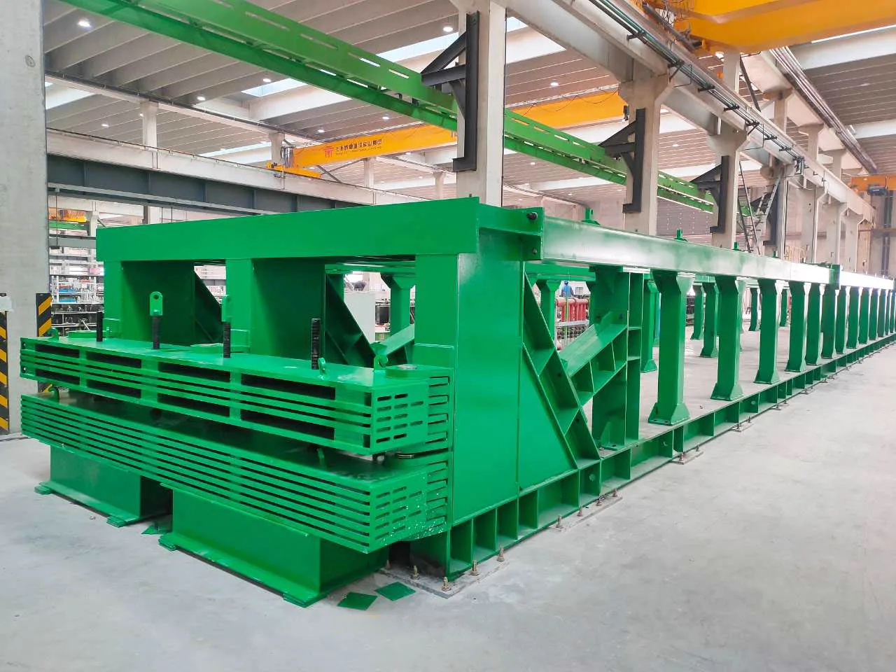 Precast concrete prestressed double T plate mold with adjustable size for civil engineering