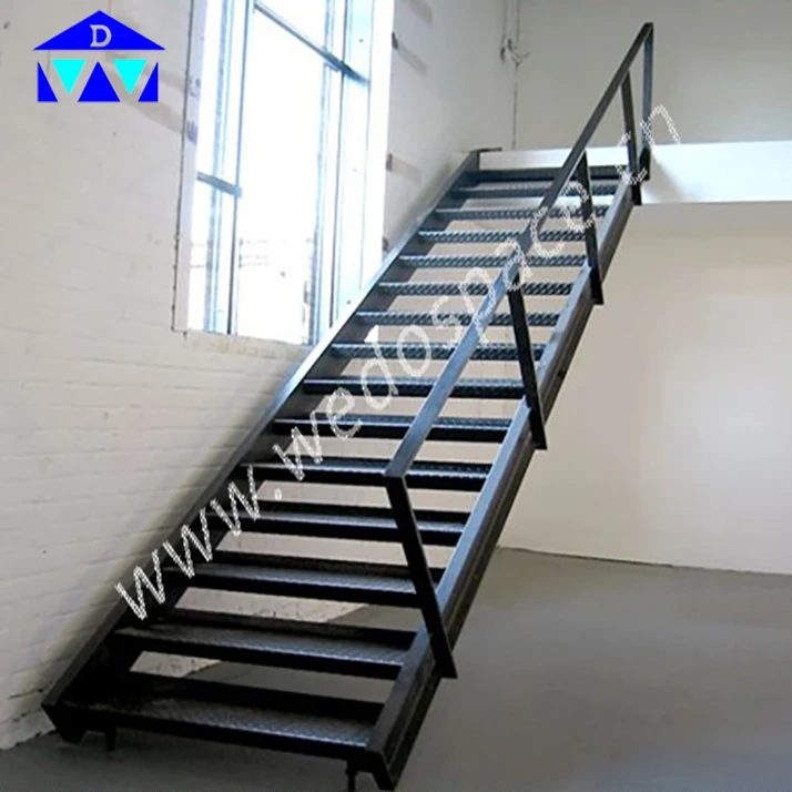 2023 Prefabricated Buildings Steel Stair / Ladder Customized For Industry Equipment CE