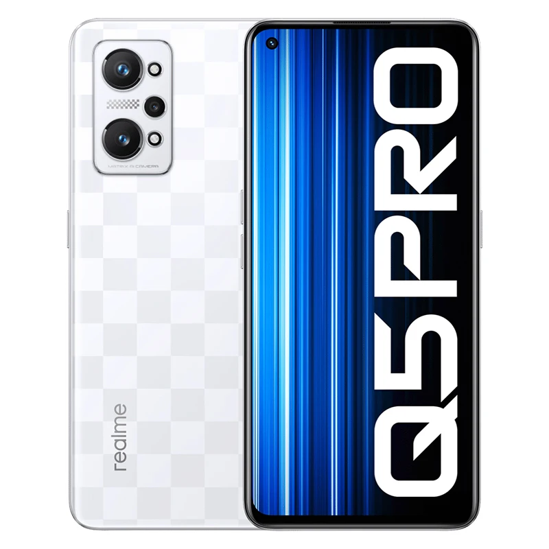 Global ROM realme Q5 Pro Mobile Phone 80W super charge Snapdragon 870 processor 120Hz AMOLED E4 flagship screen 5G smartphone