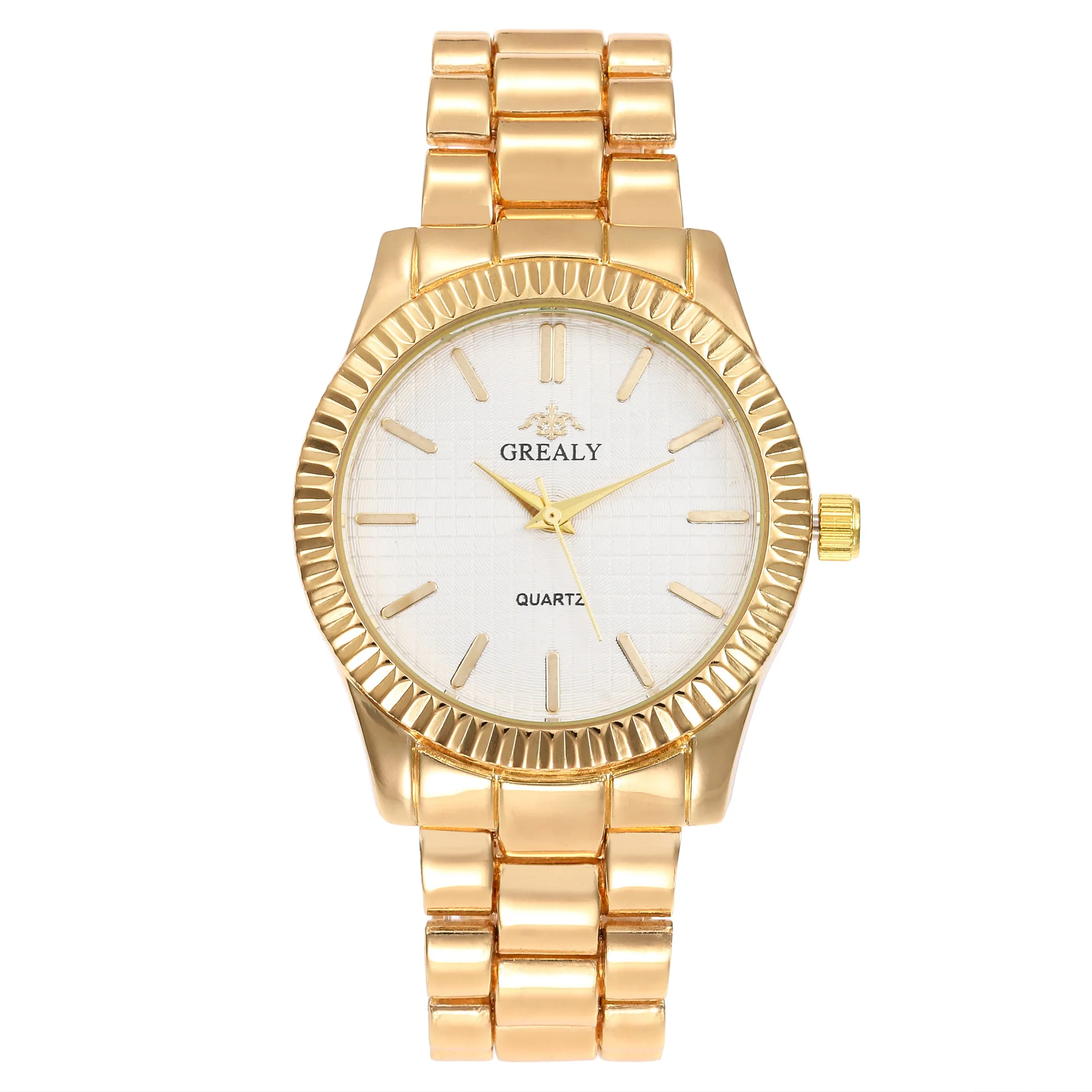 Simple fashion bracelet watch men and women quartz couple watch business gift watch set