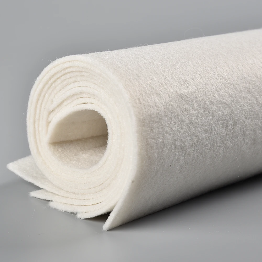 Crafts Decoration Squares Padding Polyester Roll Assorted Colors Non Woven Stuff Filling Polyester Dacron Wadding Felt Sheets