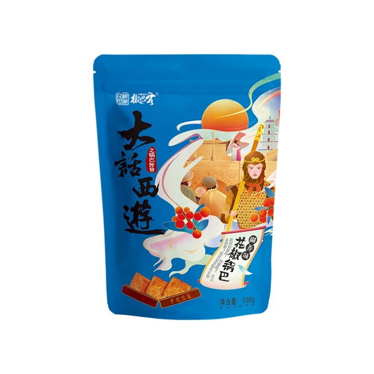  Chinese fries rice crust flavors of pepper crisp spicy peppercorn snacks lays potato chips stick Whole Grain