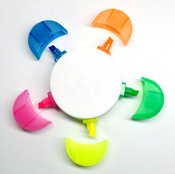 Рекламный подарок высококачественный профессиональный маркер в форме цветка с 5 зубцами