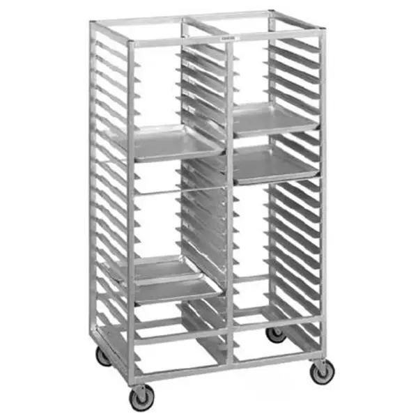 Hotel Equipment Restaurant Folding Stainless Steel GN Pan Bakery Tray Rack Trolley