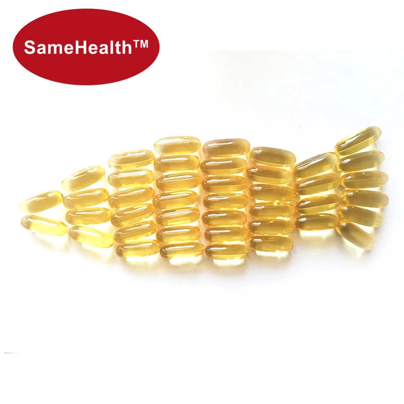 OEM желатин EPA DHA Омега 3 жирные кислоты рыбие Масла мягкие капсулы частная марка Softgel