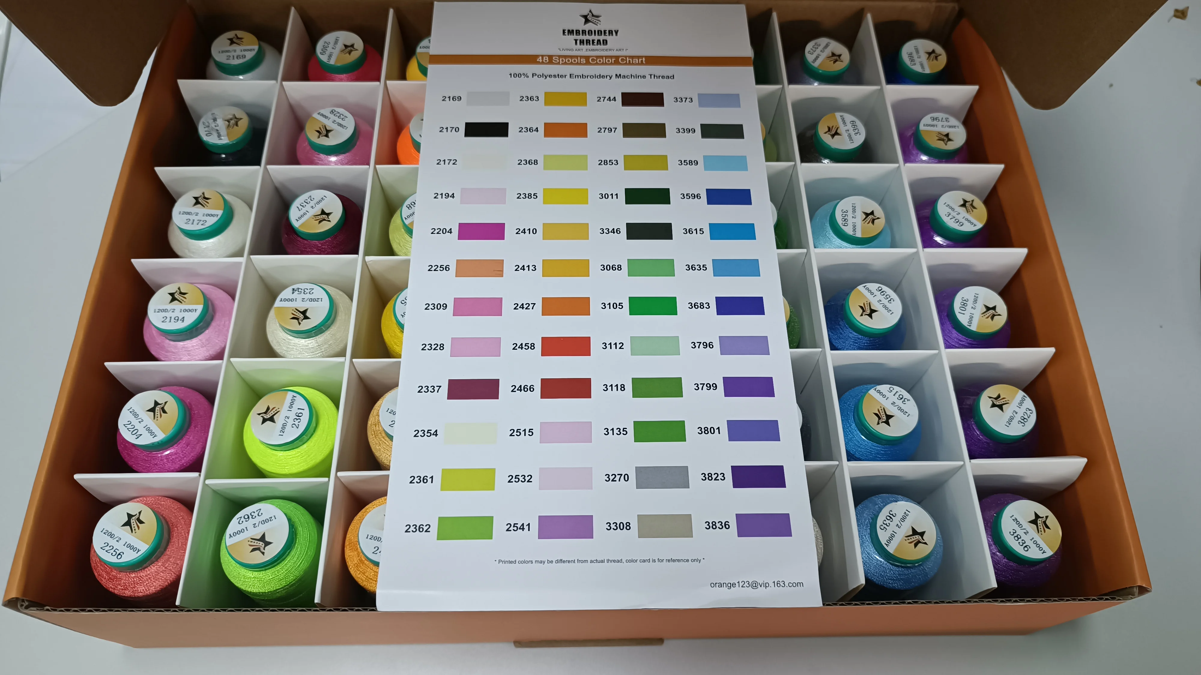 Embroidery Thread Polyester Filament Yarn