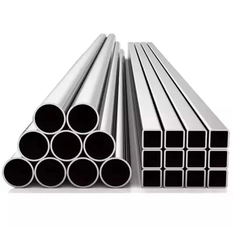 Round Stainless Steel Pipe Astm A270 A554 Ss304 316l 316 310s 440 1.4301 321 904l 201 Square Pipe Inox Ss Seamless Tube