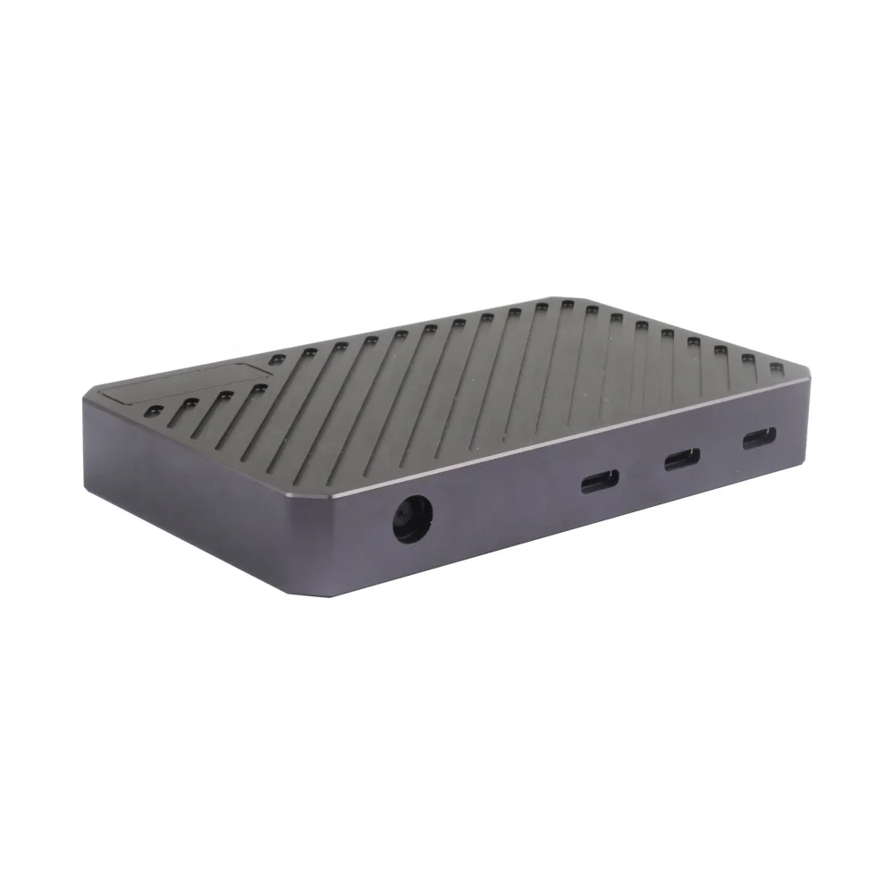 Factory Outlet Full CNC Aluminum 40Gbps TB4 Dock Docking Station USB 4.0 Hub with 150W Power Supply for Laptop