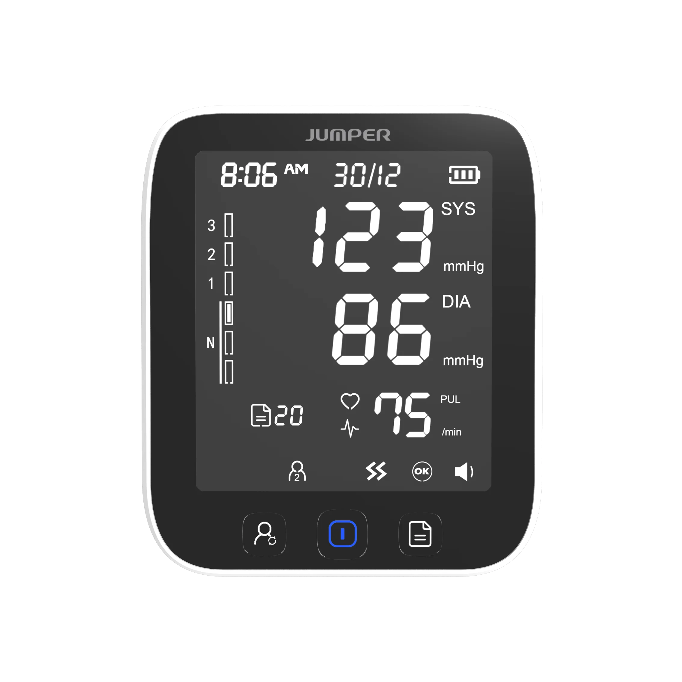 Джемпер JPD-HA121 CE ISO утвержденных медицинские приборы для измерения кровяного давления цифровой прибор для измерения артериального давления