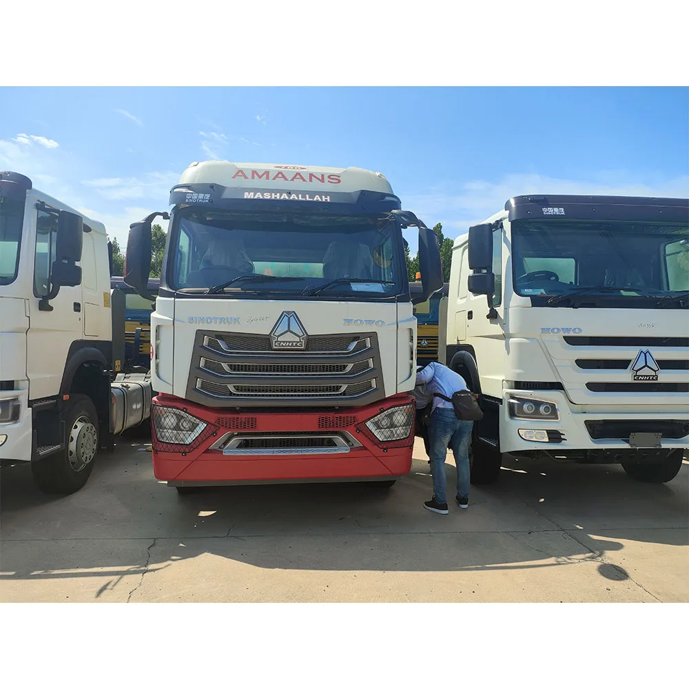 Used 440hp Sinotruck Howo T7H 6x4 Used Tractor Trucks cng truck howo TH7 tractor truck