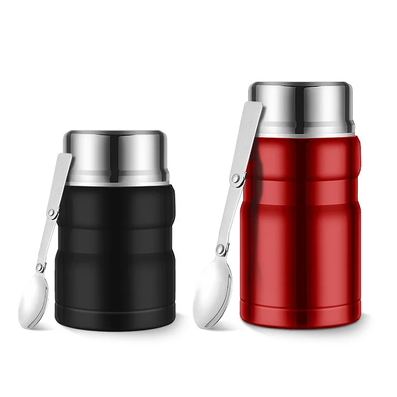 Custom Leakproof Stainless Steel Food Thermos Large Capacity Wide Mouth Wholesale Food Thermos Container Vacuum Flask