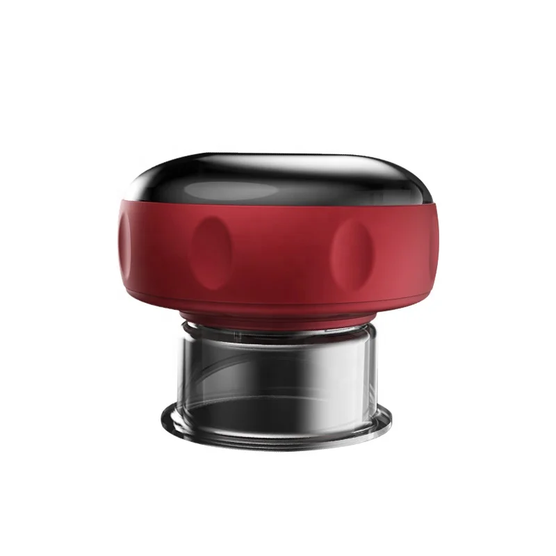 New Hot Sale Portable 6 Gears Intelligent Air Breathing Cupping Massage Device Warming Vacuum Electric Cupping Machine