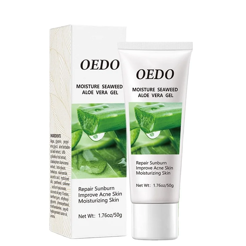 OEDO Desalination Remove Acne Marks Moisturizing Seaweed Aloe Vera