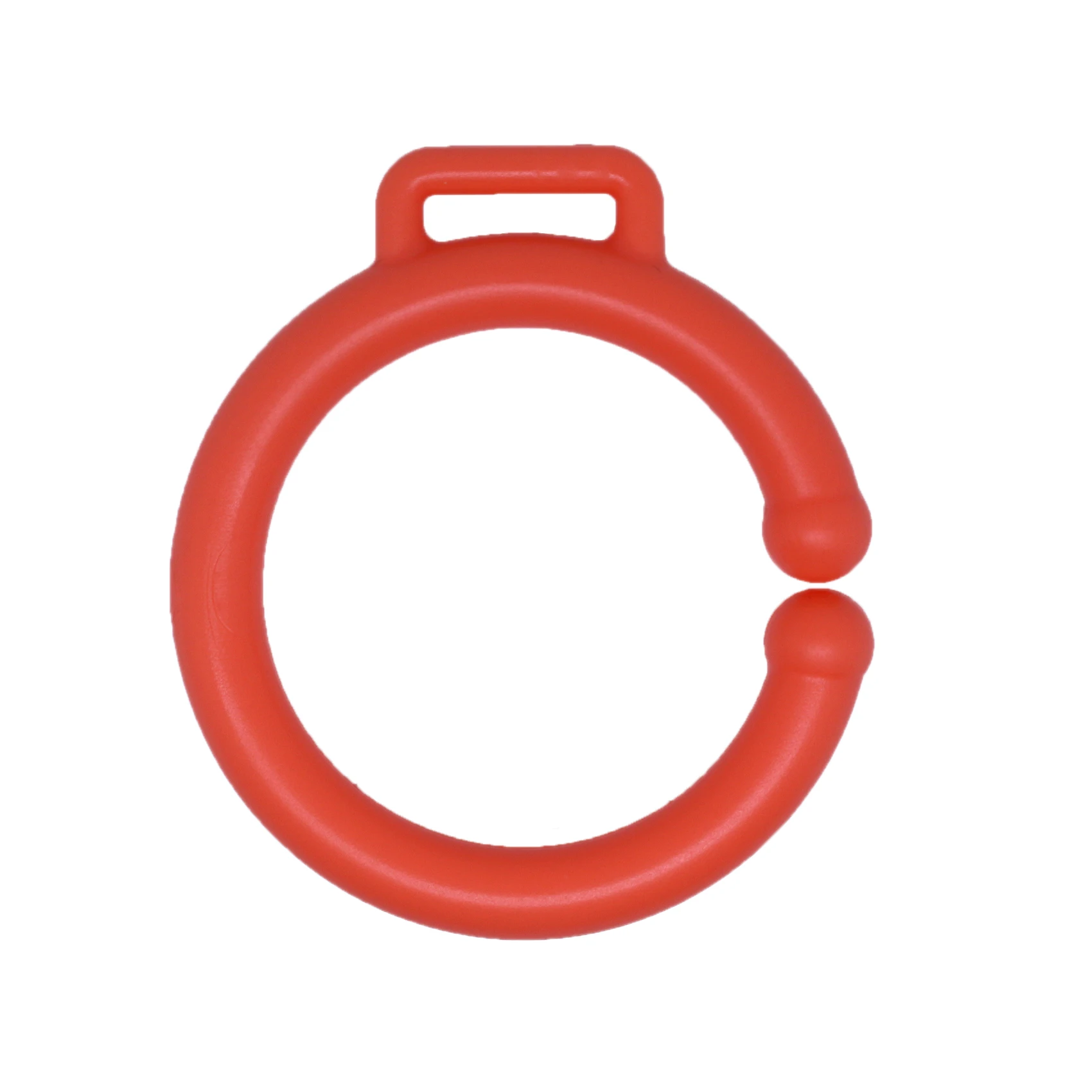 Pretty and Colorful Plastic Split Circle Ring Chain Link Child Crafts Toys