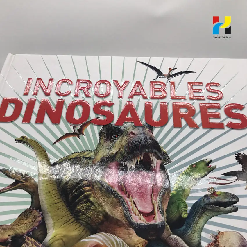 Заводская пользовательская 3D-книга для детей книга рисования картонная печать обучающие книги в твердом переплете