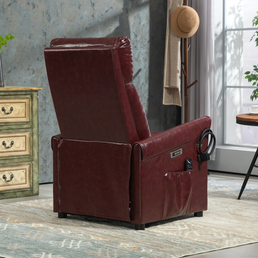 Hot Zero gravity chair Single Lazy Boy Massage Electric Recliner Leather Chair Sales with Mobile Phone Holder