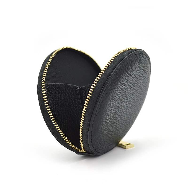 Ysure 2021 Custom Logo New Trendy Pu Leather Zipper Coin Purse Money Pouch