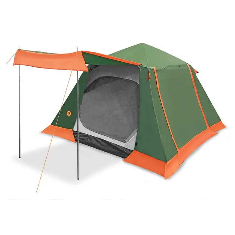 
Outdoor Aluminum Pole Folding Double double layer camping outdoor tent for sale 