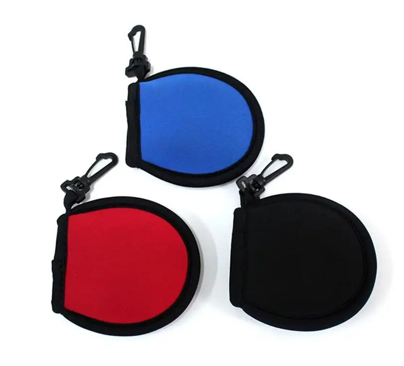 Hot sale Golf Ball Cleaner pocket, Portable Pocket Golf Ball Washer Pouch, Pocket Ball Washer With Clip