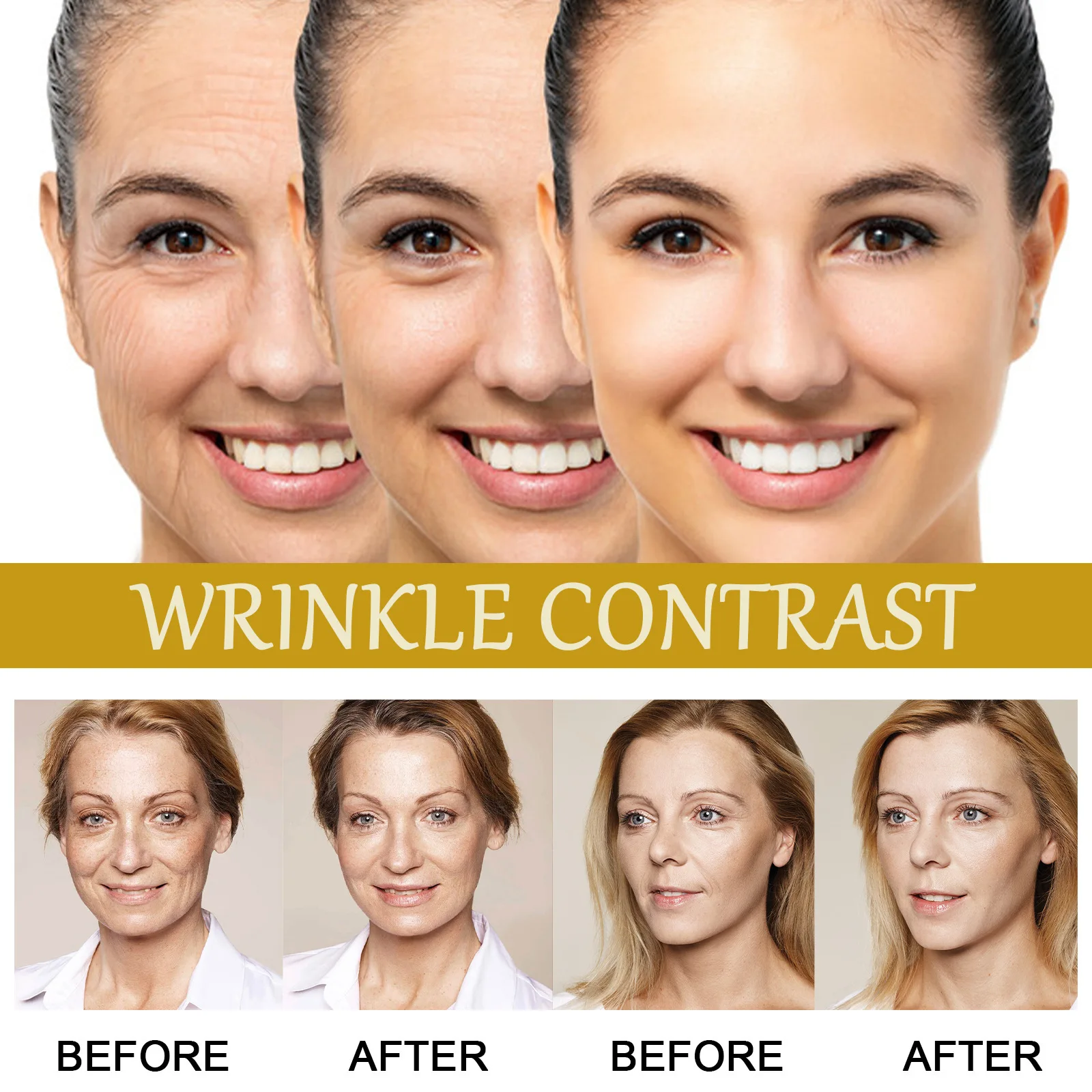 korean bee venom Niacinamide peptide hyaluronic acid firming anti aging whitening face skin care serum facial serum for face