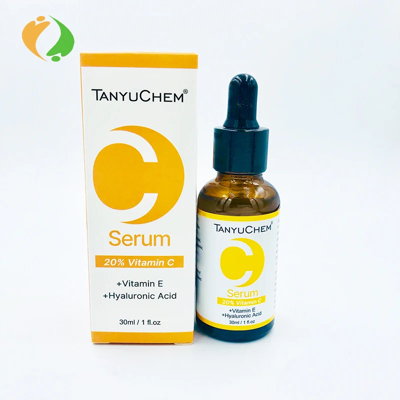 Антивозрастная осветляющая натуральная сыворотка TANYUCHEM OEM/OBM с витамином C для лица