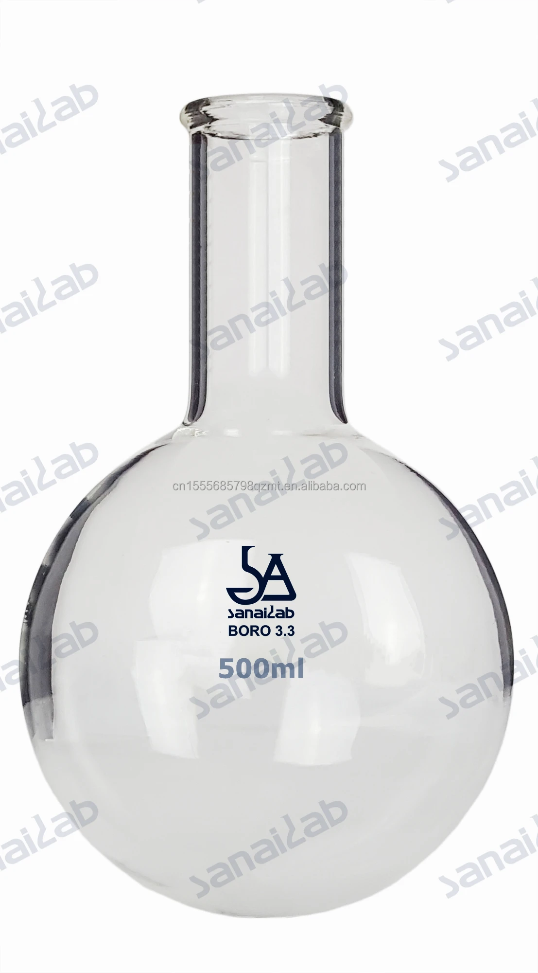 wholesale factory direct price good quality lab glass boiling flask round bottom flask heater