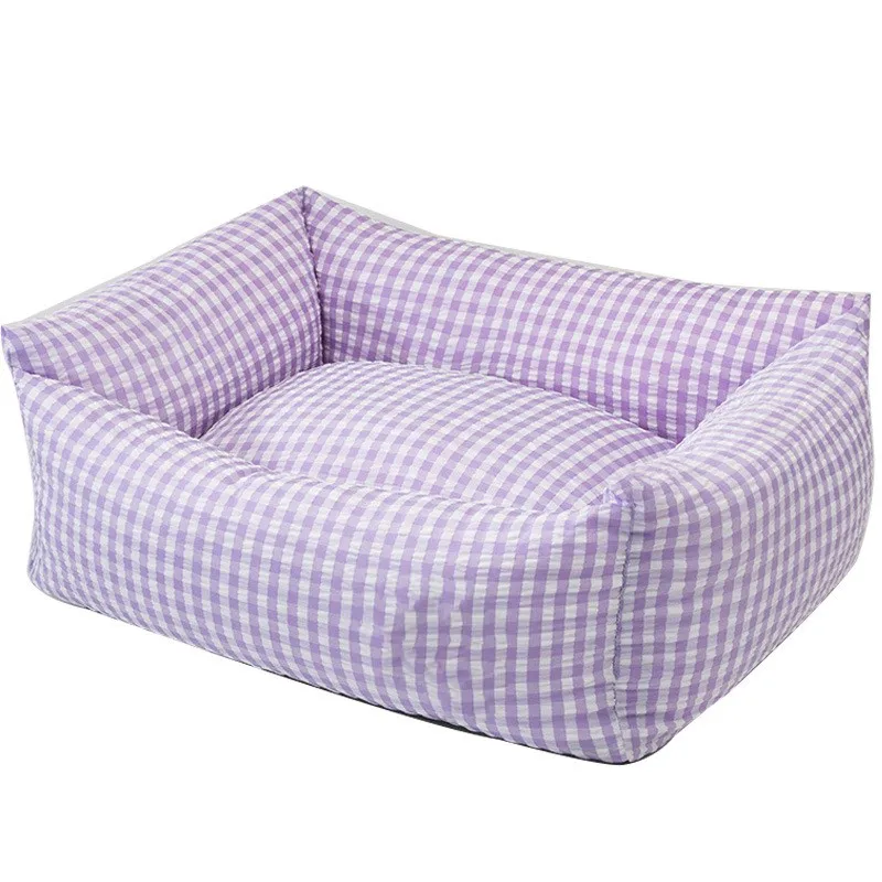 Best Indoor Luxury Novelty Pet Sofa Cat Mat Soft Durable Four Season Couch Pet Warm Dog Bed