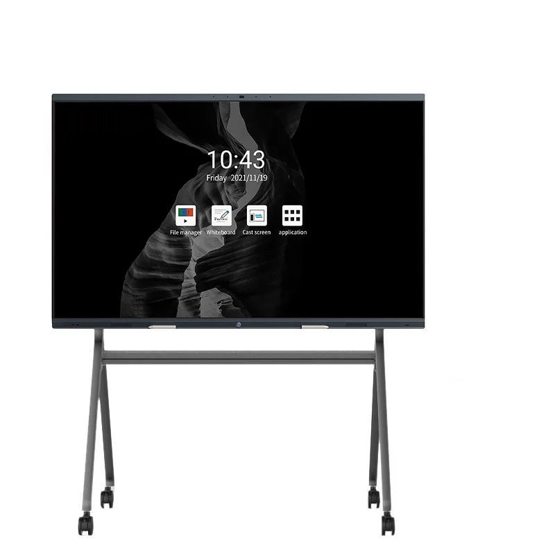 65 75 100 86 Inch LCD Panel Interactive Display Digital Blackboard Interactive Whiteboard Touch Screen Smart Board for Classroom