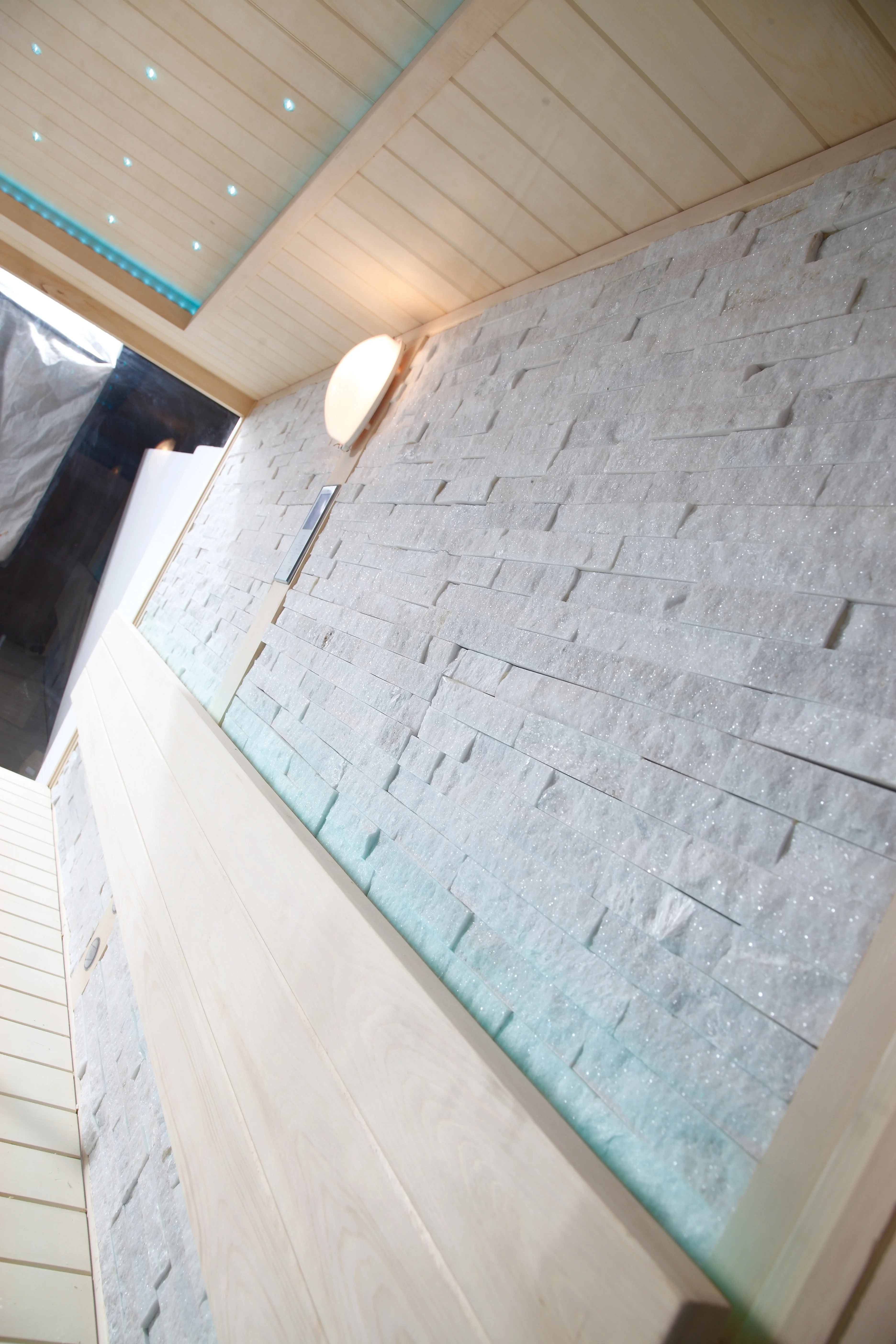 MEXDA Hotel Indoor Sauna Room Wooden Dry Sauna Cabin Bath Spa Steam Room for 4-6 Person WS-1240