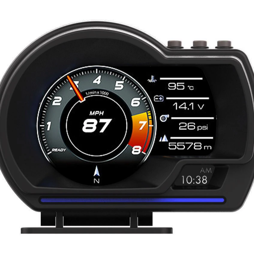 2020 New Arrival Acclope 6 OBD+GPS smart gauge 2 install way with adjustable bracket