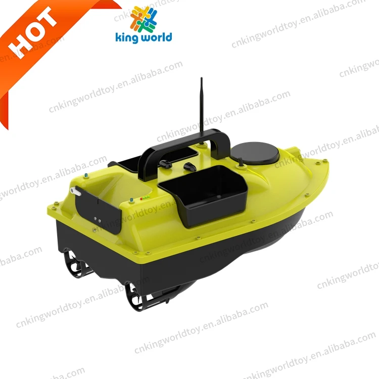 KW 500M Fishermen Fishing Points Carp Feeder RC Fishing Bait boat 2KG 3bin Nesting Lure boat with lock hook RC Boat Ship