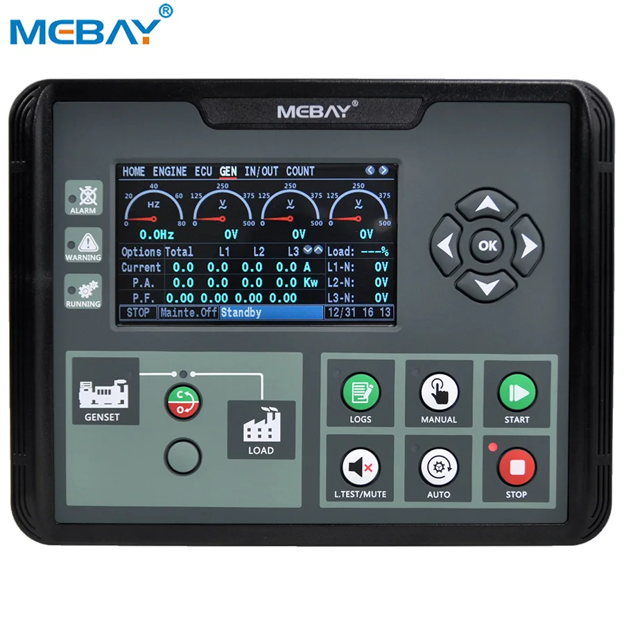  Контроллер генератора Mebay DC70DR MK2 того же размера с