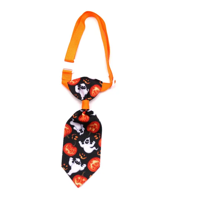 Wholesale Multicolor Holiday Pet Halloween Bow Dog Tie Collar Neck Ties for Dogs