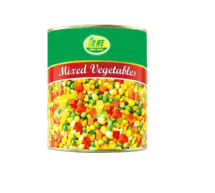 Factory sales manufacturer price canned mixed vegetables canned potato peas/beans/sweet corn/carrot in brine