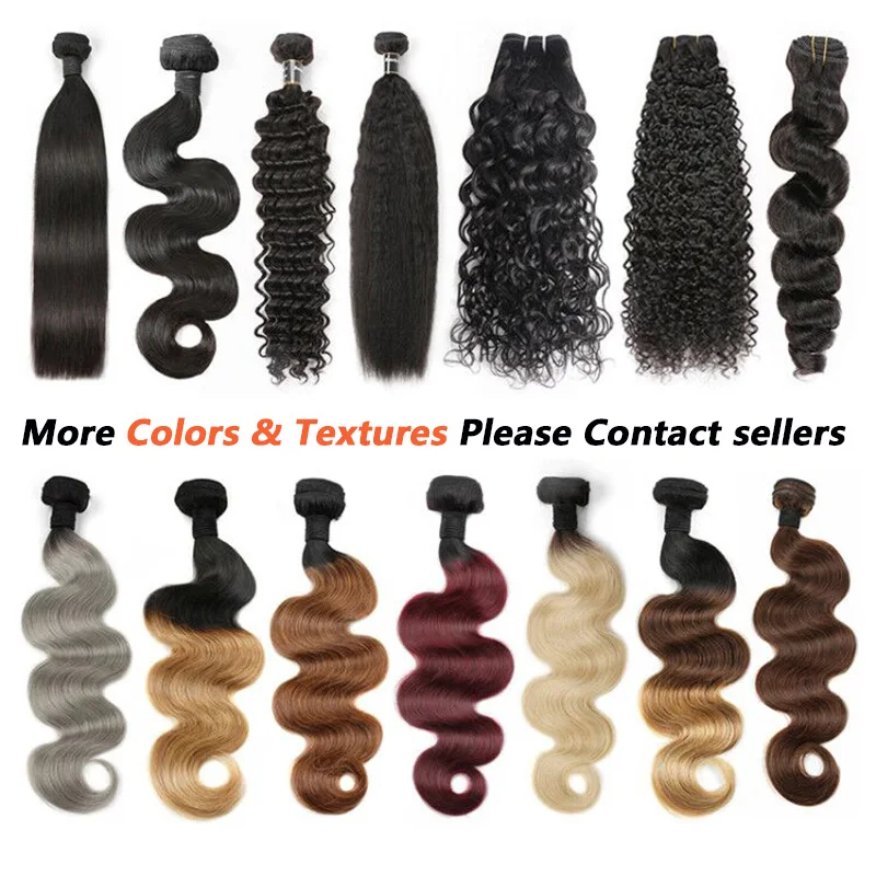 Supplier Factory Price Virgin Hair Bundles 100% Brazilian Human Hair Extension All Kinds Of Styles And Length From Young Girls