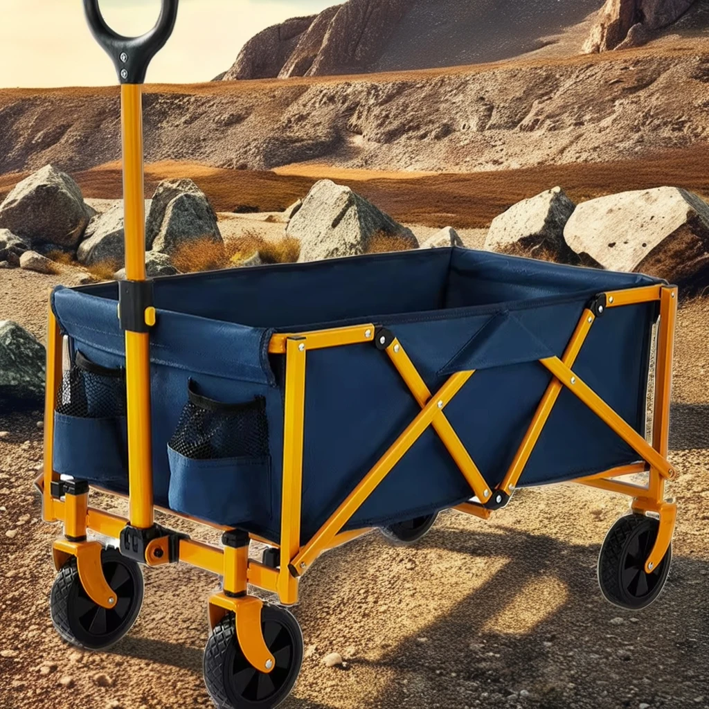 Hot Sale Multifunctional Picnic Beach Camper Van Foldable Rider Trolley All-terrain