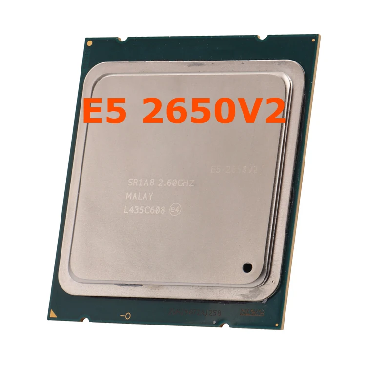 Для Intel Xeon E5-2650 V2 E5 2650 V2 процессор 2,6 LGA 2011 SR1A8 Восьмиядерный процессор Настольный e5 2650V2 2640V2