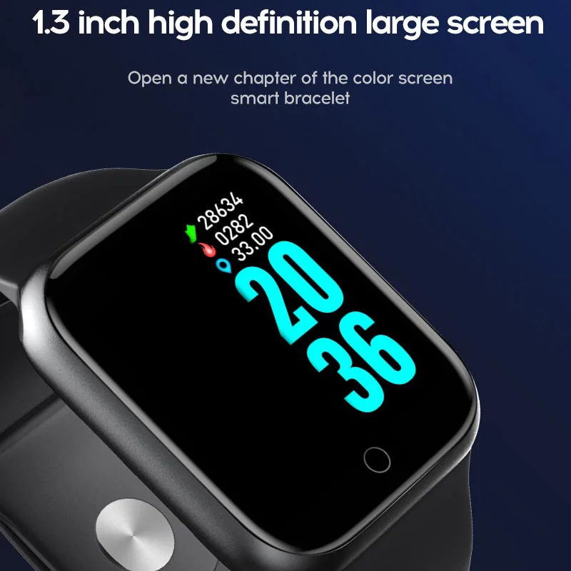 Ainoomax L112 heart rate smart watch reloj  inteligente blood pressure sport d20 y68 band bracelet ip67 waterproof smartwatch