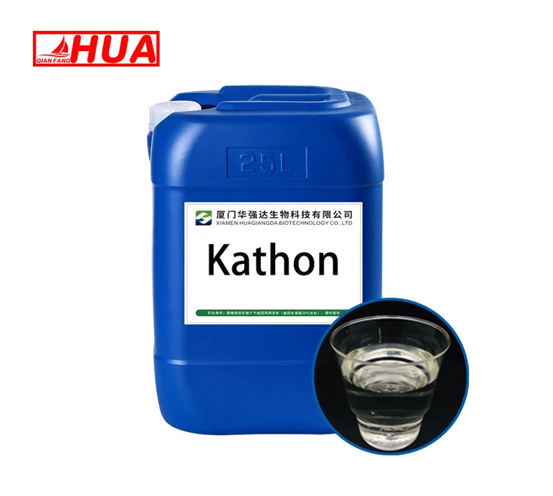 HUA CMIT MIT 14% Liquid Preservative Kathon CG CAS 26172-55-4 Biocid for Paint Isothiazolinone