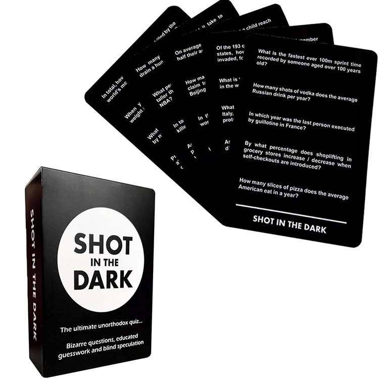 Настраиваемые печатные флэш-карты игральные карты настольная игра Крафт бумажная коробка игровая Карта