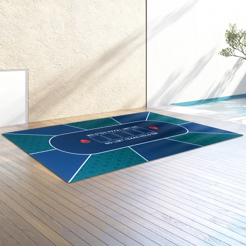 Dynamic Dance Squid Printed Door Mats Poker Rubber Large Game And Toy Storage Basket Organizer Custom Printing Gaming Pad Mat