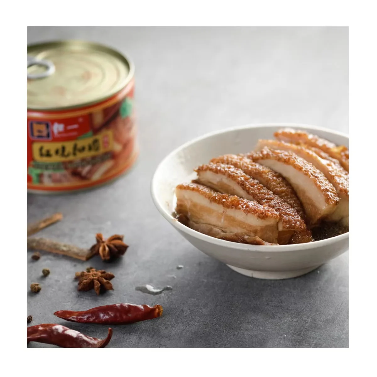 Best Sales Hot pot Free Sample 227g Canned Pork Stewed Sliced