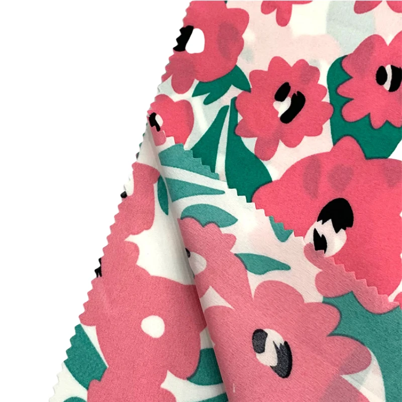 2022 New Arrival Wholesale 149/152 Width 100GSM 75D Digital Printed Polyester Fabric Chiffon For Clothes