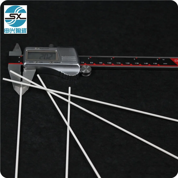 high temperature resistance alumina ceramic stick ceramic rods 99