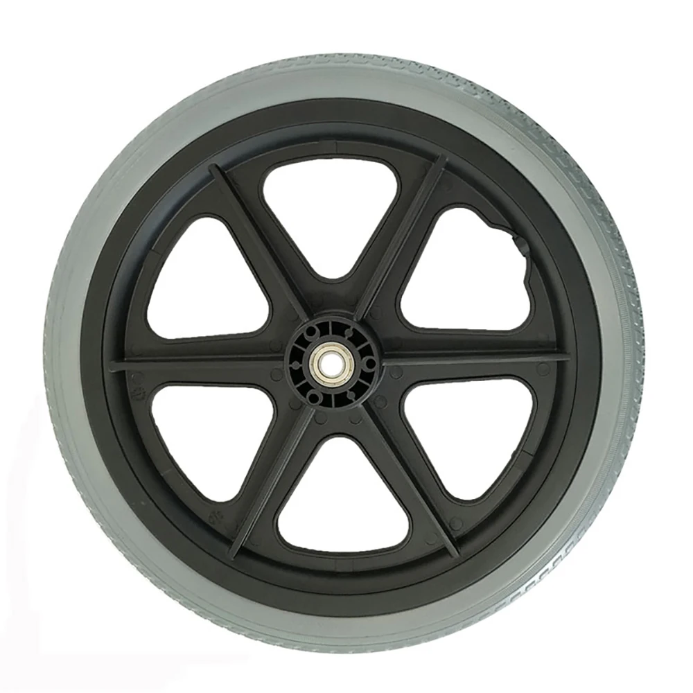 8 inch polyurethane pedal tricycle kids tricycle spare part pu foam tires wheelchair wheels for baby carrier