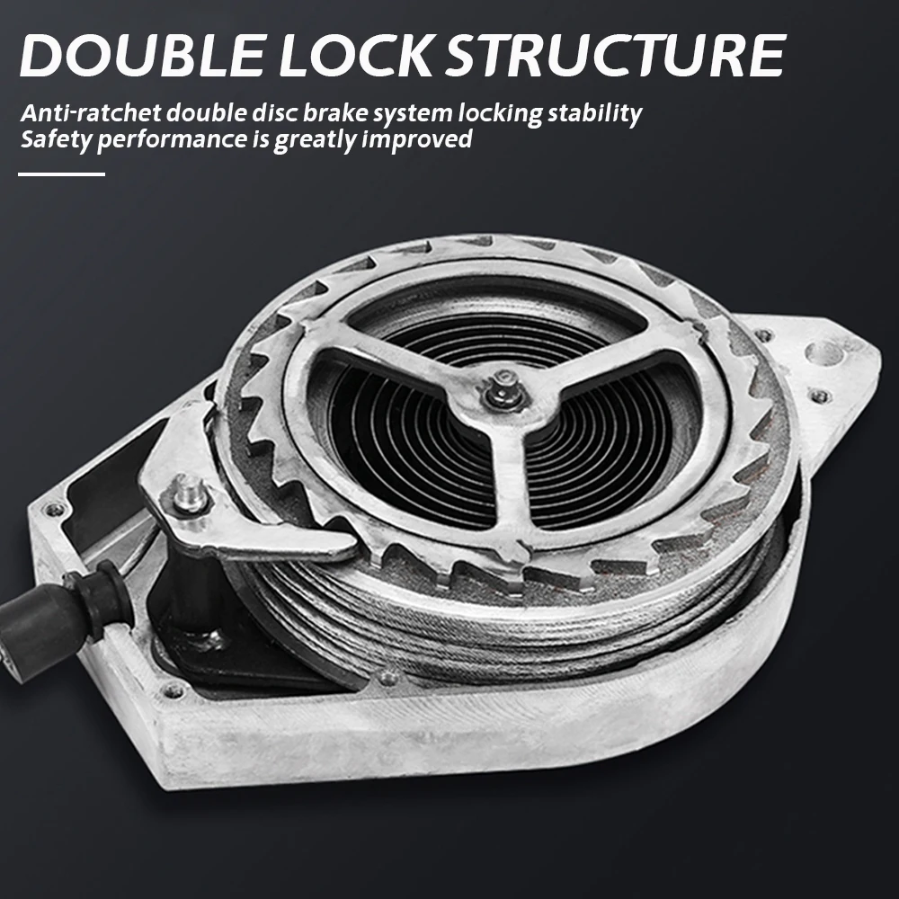 3-50m Anti-dropping Safety Catch Device Of Edge Service Self-retracting Fall Arrest Lifeline System Anti Falling Device