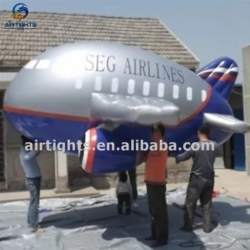 Factory Good Price Helium Air Ship Planes huge inflatable Blimps for advertising