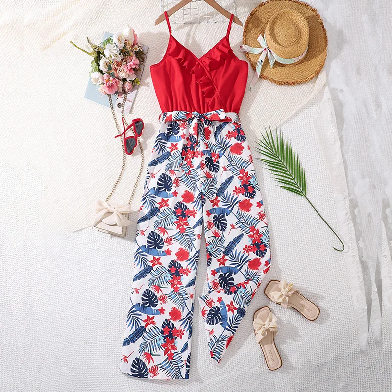 13-16Years Children Clothes Summer Teen Big Girl Clothing Set 13Years